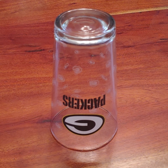 Green Bay Packers Drink Glass and Cap. - Picture 5 of 11